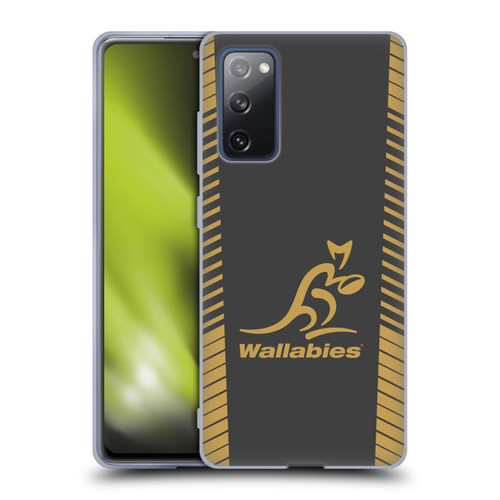 Australia National Rugby Union Team Wallabies Replica Grey Soft Gel Case for Samsung Galaxy S20 FE / 5G