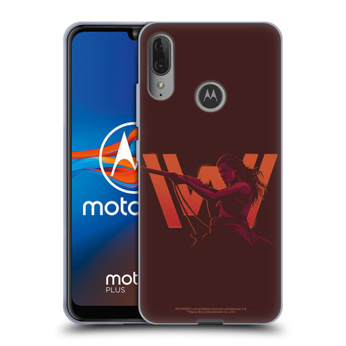 Westworld Logos Wyatt Soft Gel Case for Motorola Moto E6 Plus