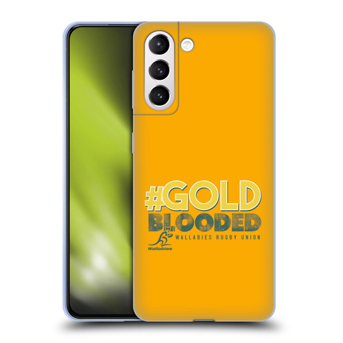 Australia National Rugby Union Team Wallabies Goldblooded Soft Gel Case for Samsung Galaxy S21+ 5G