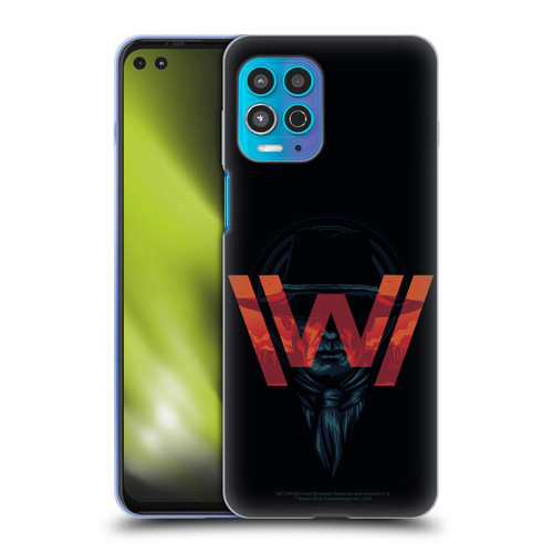 Westworld Logos Man In Black Soft Gel Case for Motorola Moto G100