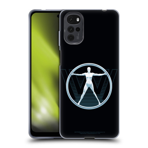 Westworld Logos The Vitruvian Man Soft Gel Case for Motorola Moto G22