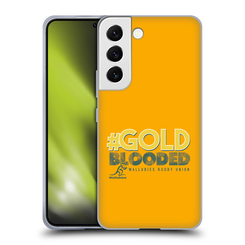 Australia National Rugby Union Team Wallabies Goldblooded Soft Gel Case for Samsung Galaxy S22 5G