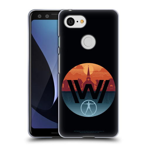 Westworld Logos Park Soft Gel Case for Google Pixel 3