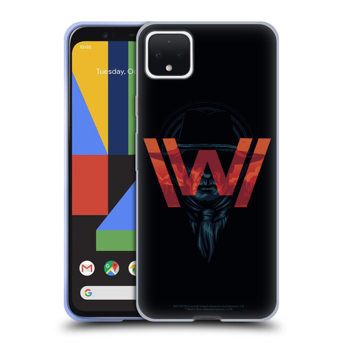 Westworld Logos Man In Black Soft Gel Case for Google Pixel 4 XL