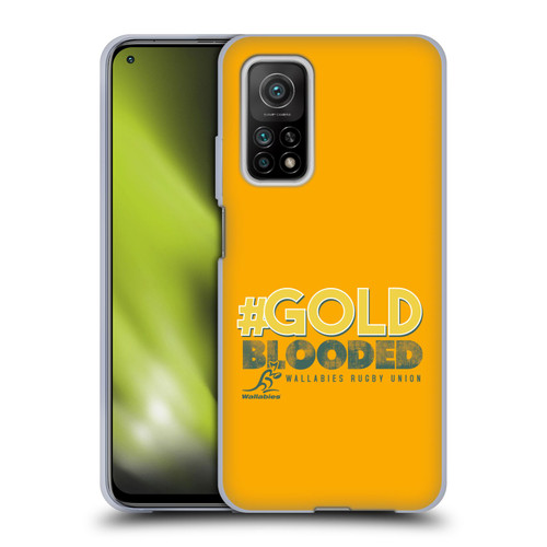 Australia National Rugby Union Team Wallabies Goldblooded Soft Gel Case for Xiaomi Mi 10T 5G