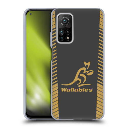 Australia National Rugby Union Team Wallabies Replica Grey Soft Gel Case for Xiaomi Mi 10T 5G