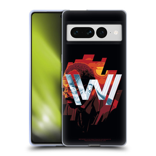 Westworld Logos Bernard Soft Gel Case for Google Pixel 7 Pro