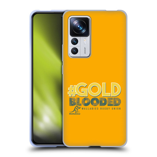 Australia National Rugby Union Team Wallabies Goldblooded Soft Gel Case for Xiaomi 12T Pro