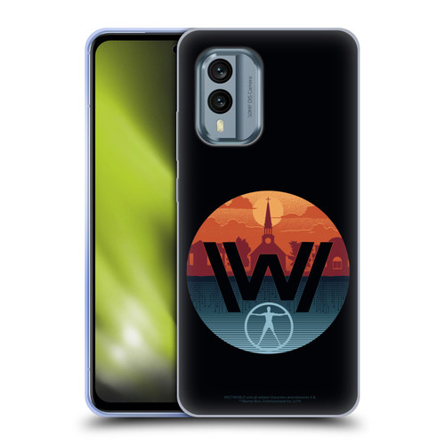 Westworld Logos Park Soft Gel Case for Nokia X30