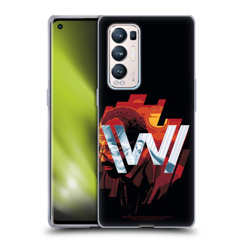 Westworld Logos Bernard Soft Gel Case for OPPO Find X3 Neo / Reno5 Pro+ 5G
