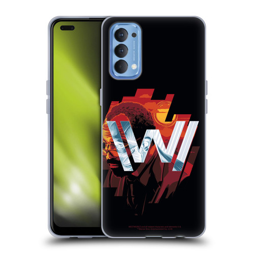Westworld Logos Bernard Soft Gel Case for OPPO Reno 4 5G