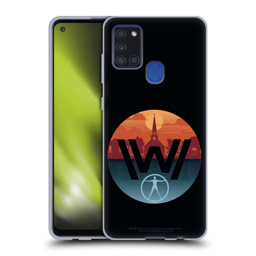 Westworld Logos Park Soft Gel Case for Samsung Galaxy A21s (2020)