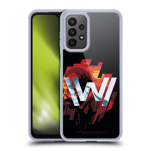 Westworld Logos Bernard Soft Gel Case for Samsung Galaxy A23 / 5G (2022)