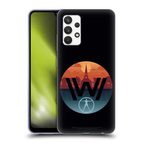 Westworld Logos Park Soft Gel Case for Samsung Galaxy A32 (2021)