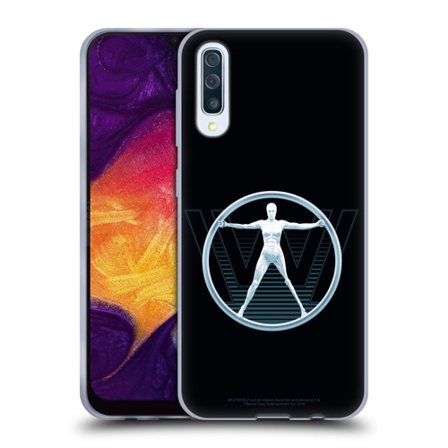 Westworld Logos The Vitruvian Man Soft Gel Case for Samsung Galaxy A50/A30s (2019)