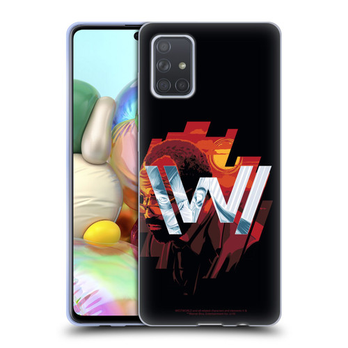 Westworld Logos Bernard Soft Gel Case for Samsung Galaxy A71 (2019)