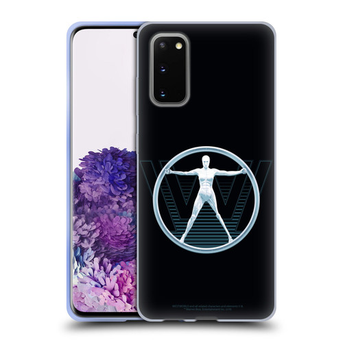 Westworld Logos The Vitruvian Man Soft Gel Case for Samsung Galaxy S20 / S20 5G