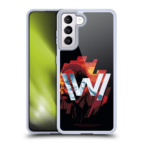 Westworld Logos Bernard Soft Gel Case for Samsung Galaxy S21 5G