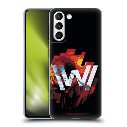Westworld Logos Bernard Soft Gel Case for Samsung Galaxy S21+ 5G