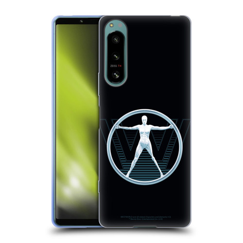 Westworld Logos The Vitruvian Man Soft Gel Case for Sony Xperia 5 IV
