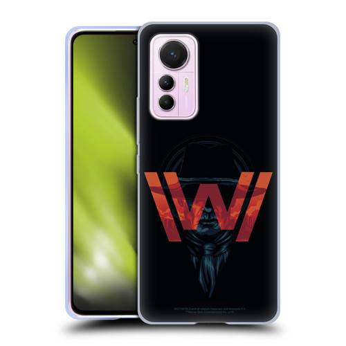 Westworld Logos Man In Black Soft Gel Case for Xiaomi 12 Lite
