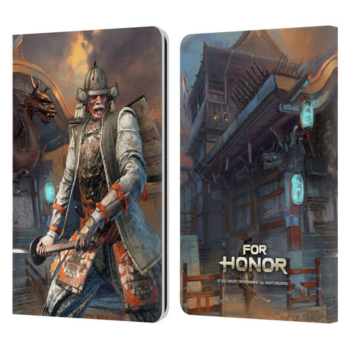 For Honor Characters Kensei Leather Book Wallet Case Cover For Amazon Kindle Paperwhite 1 / 2 / 3