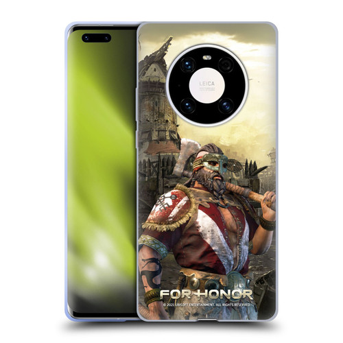 For Honor Characters Berserker Soft Gel Case for Huawei Mate 40 Pro 5G