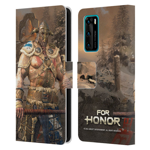 For Honor Characters Raider Leather Book Wallet Case Cover For Huawei P40 5G