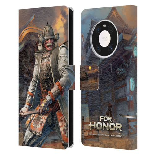 For Honor Characters Kensei Leather Book Wallet Case Cover For Huawei Mate 40 Pro 5G
