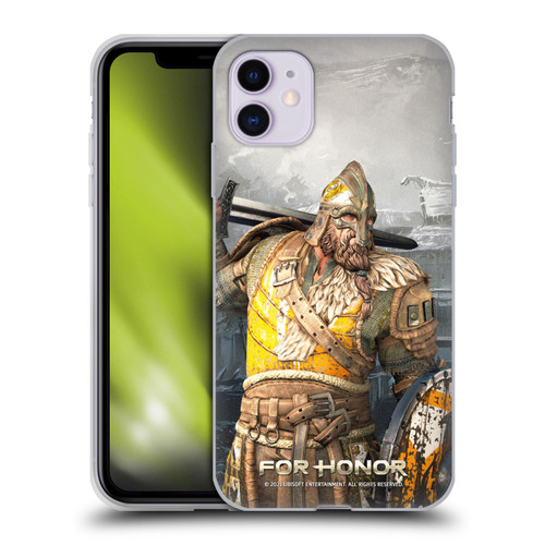 For Honor Characters Warlord Soft Gel Case for Apple iPhone 11