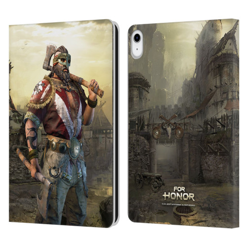 For Honor Characters Berserker Leather Book Wallet Case Cover For Apple iPad 10.9 2022/2025
