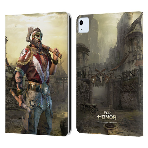 For Honor Characters Berserker Leather Book Wallet Case Cover For Apple iPad Air 11 2020/2022/2024