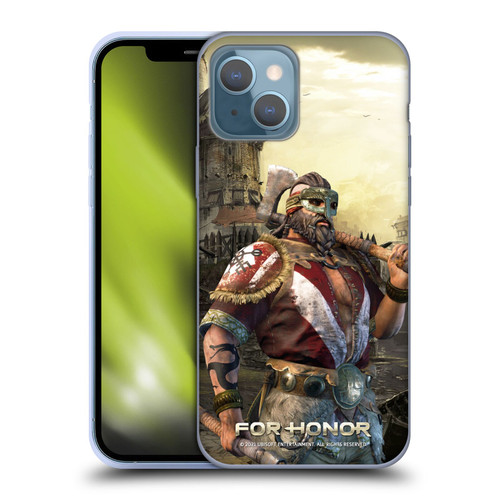 For Honor Characters Berserker Soft Gel Case for Apple iPhone 13