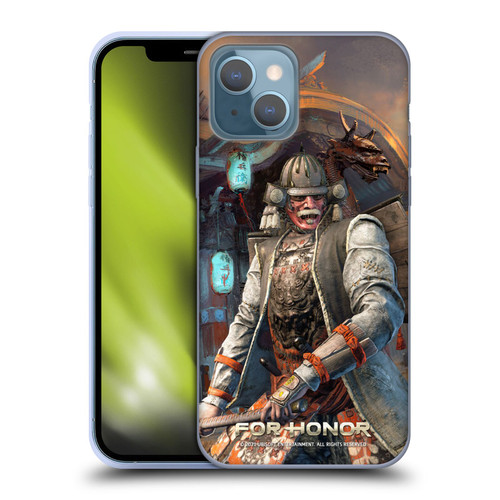 For Honor Characters Kensei Soft Gel Case for Apple iPhone 13