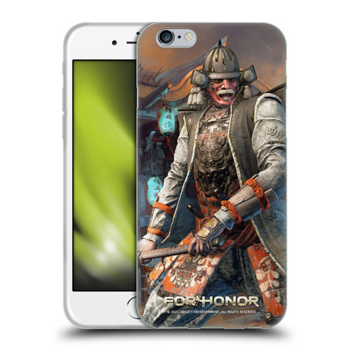For Honor Characters Kensei Soft Gel Case for Apple iPhone 6 / iPhone 6s