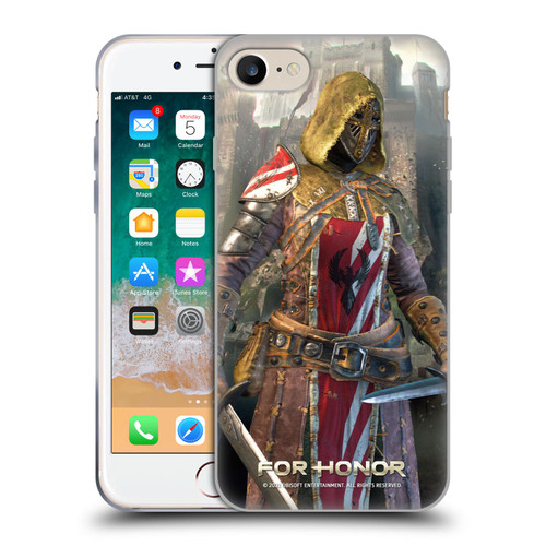 For Honor Characters Peacekeeper Soft Gel Case for Apple iPhone 7 / 8 / SE 2020 & 2022