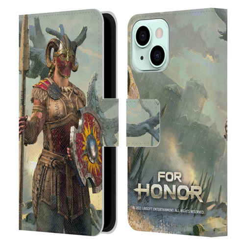 For Honor Characters Valkyrie Leather Book Wallet Case Cover For Apple iPhone 13 Mini