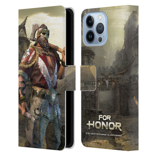 For Honor Characters Berserker Leather Book Wallet Case Cover For Apple iPhone 13 Pro Max