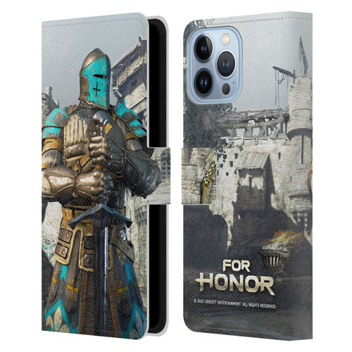 For Honor Characters Warden Leather Book Wallet Case Cover For Apple iPhone 13 Pro Max