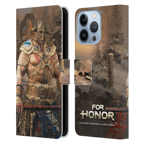For Honor Characters Raider Leather Book Wallet Case Cover For Apple iPhone 13 Pro