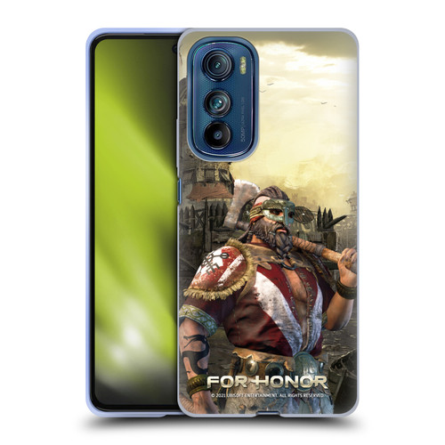 For Honor Characters Berserker Soft Gel Case for Motorola Edge 30