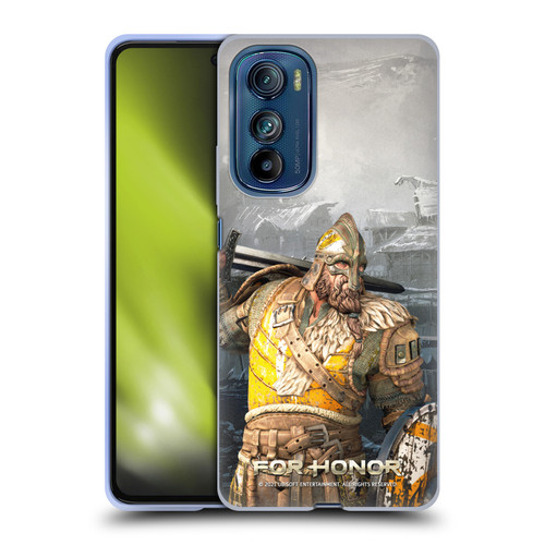 For Honor Characters Warlord Soft Gel Case for Motorola Edge 30