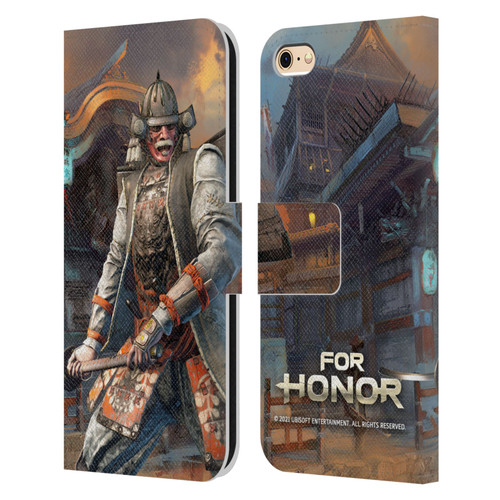 For Honor Characters Kensei Leather Book Wallet Case Cover For Apple iPhone 6 / iPhone 6s
