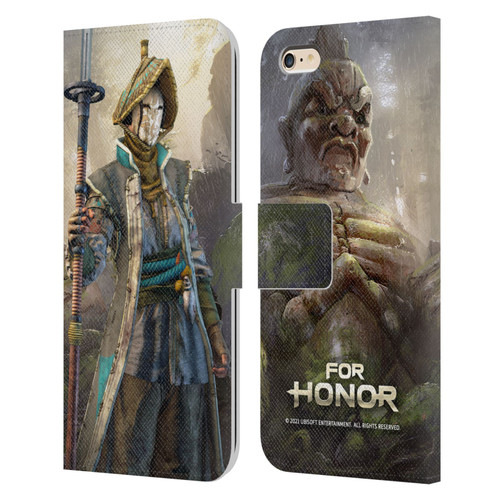 For Honor Characters Nobushi Leather Book Wallet Case Cover For Apple iPhone 6 Plus / iPhone 6s Plus