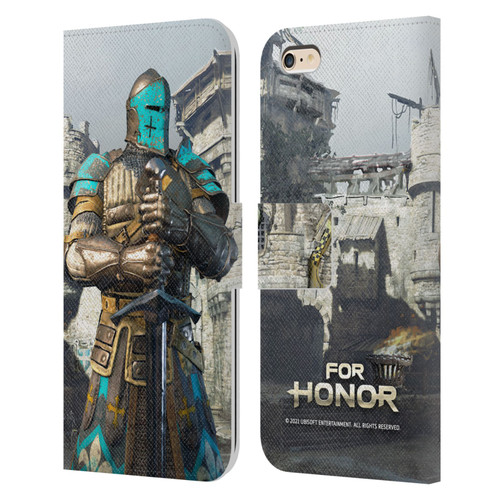 For Honor Characters Warden Leather Book Wallet Case Cover For Apple iPhone 6 Plus / iPhone 6s Plus
