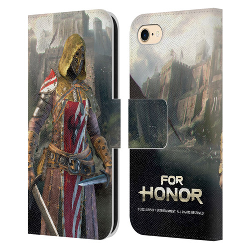 For Honor Characters Peacekeeper Leather Book Wallet Case Cover For Apple iPhone 7 / 8 / SE 2020 & 2022