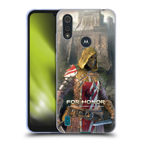 For Honor Characters Peacekeeper Soft Gel Case for Motorola Moto E6s (2020)