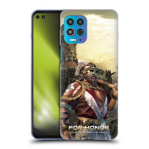 For Honor Characters Berserker Soft Gel Case for Motorola Moto G100