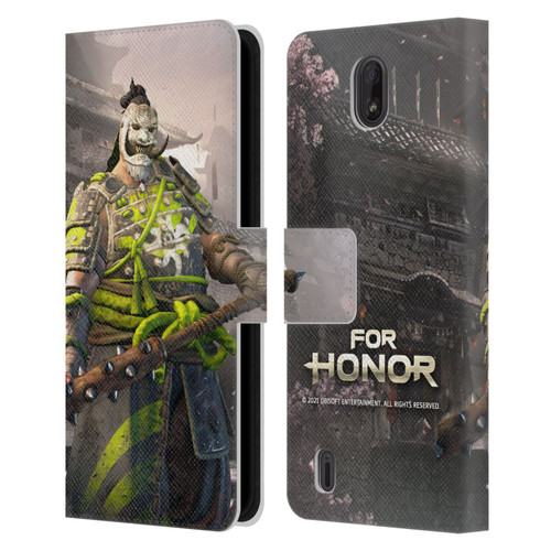 For Honor Characters Shugoki Leather Book Wallet Case Cover For Nokia C01 Plus/C1 2nd Edition