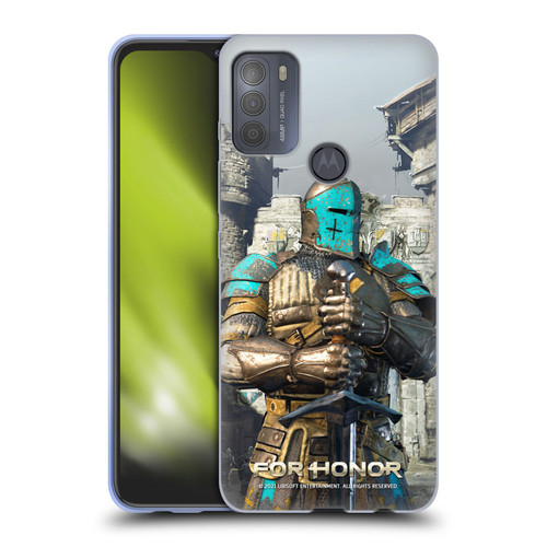 For Honor Characters Warden Soft Gel Case for Motorola Moto G50